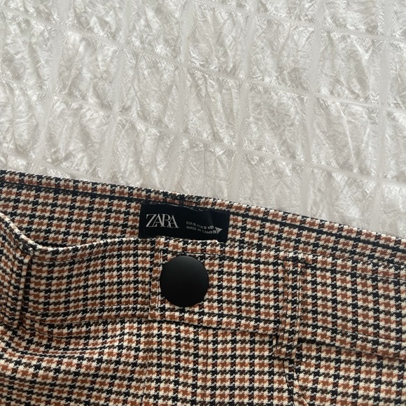 Zara Pants - Zara Houndstooth Pattern Pants